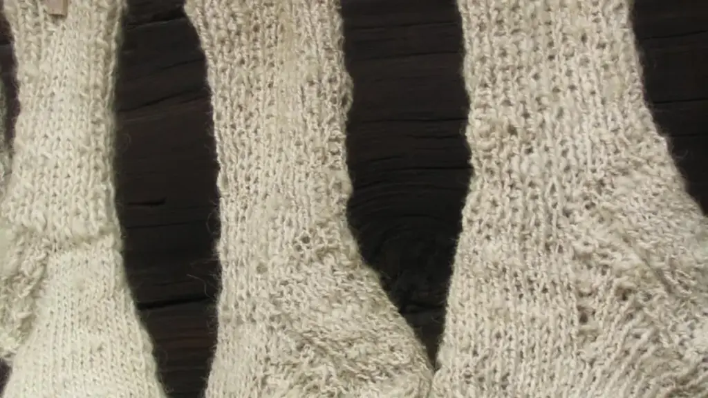 Several pairs of clean socks